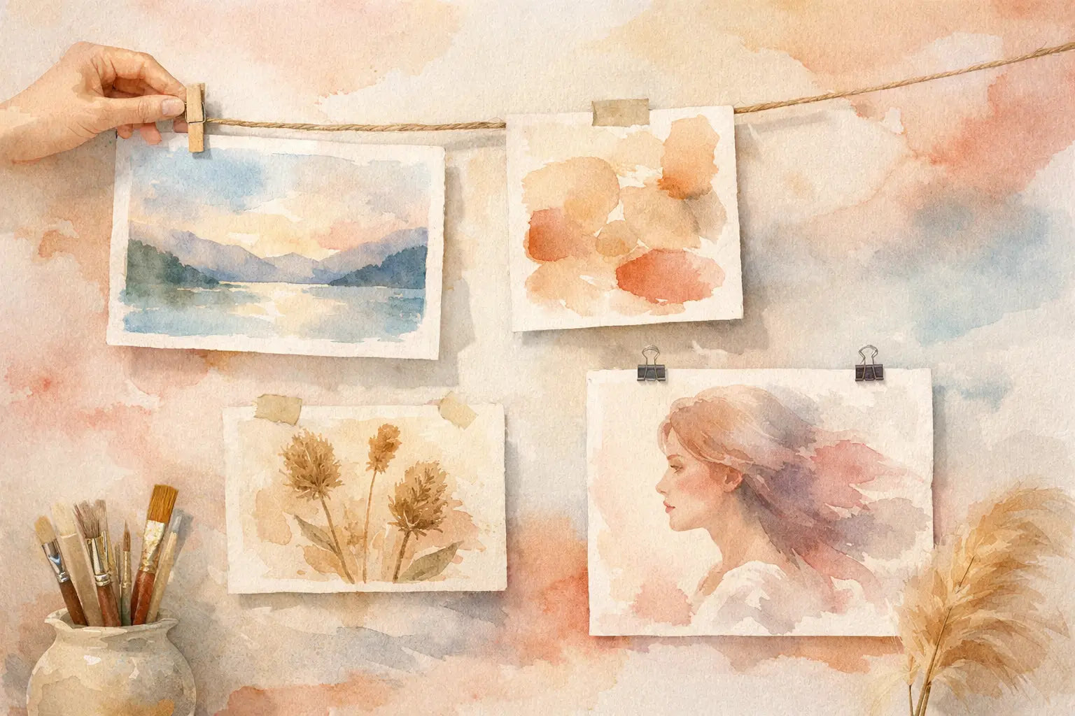 How to Hang Art Prints Without Frames – PrintChimp