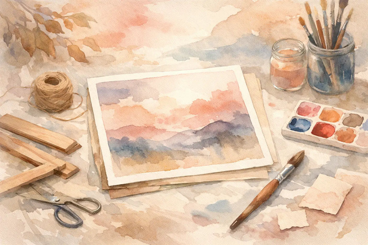 How to Frame Unframed Art at Home – PrintChimp