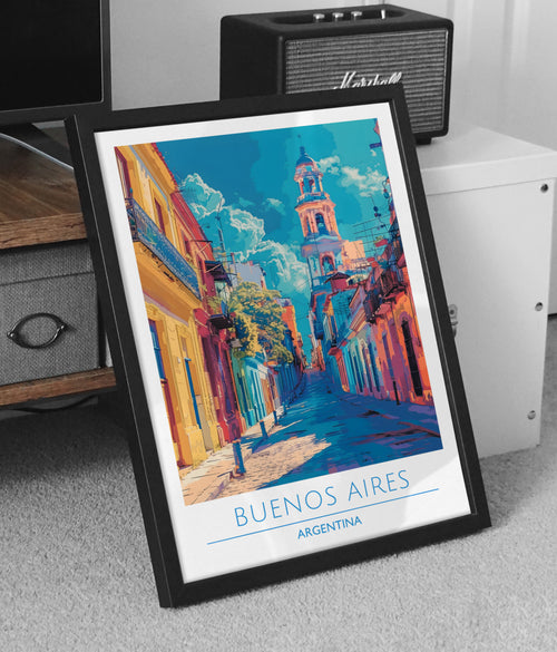 Argentina, Buenos Aires 2 Travel Poster