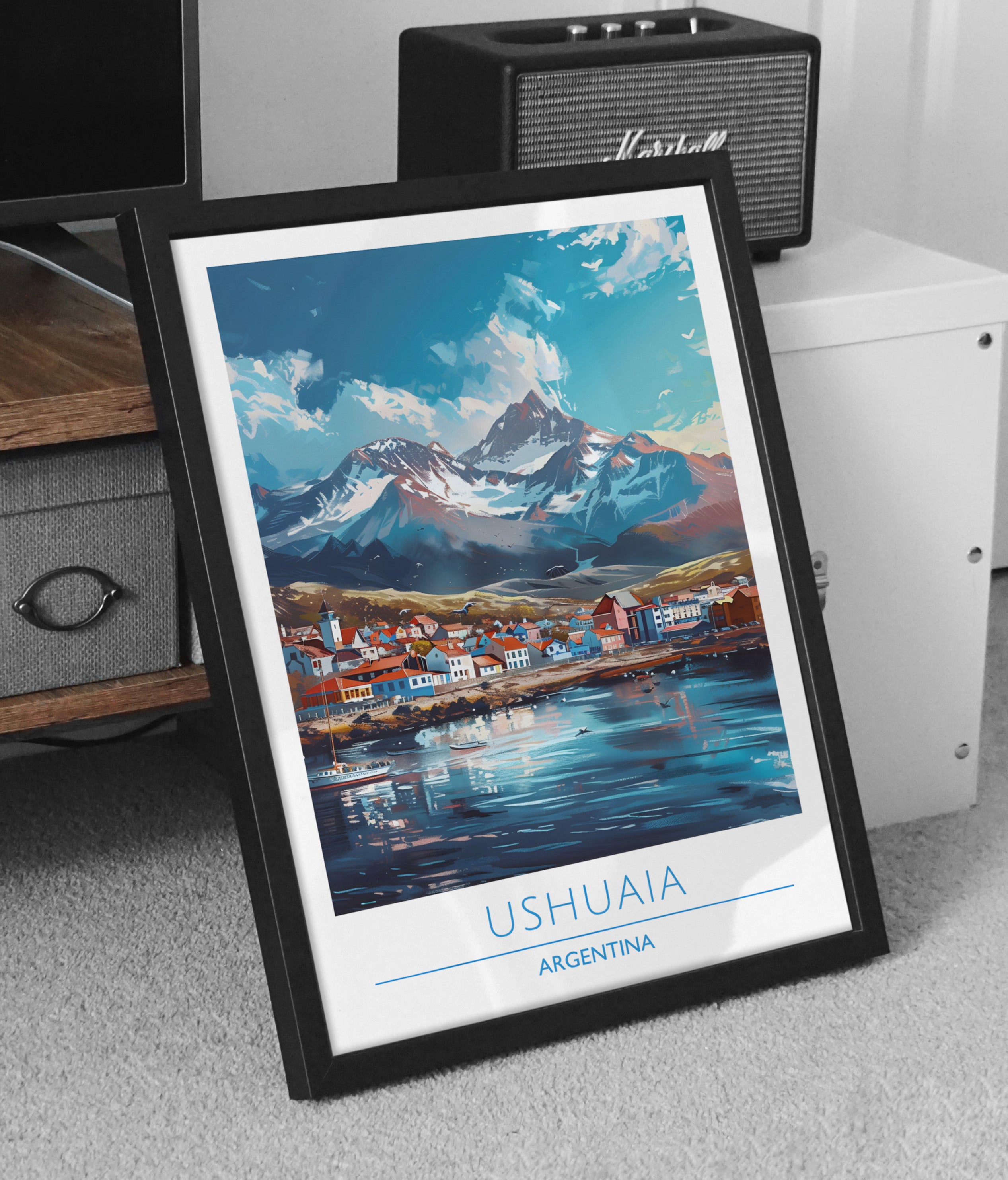 Argentina, Ushuaia Travel Poster