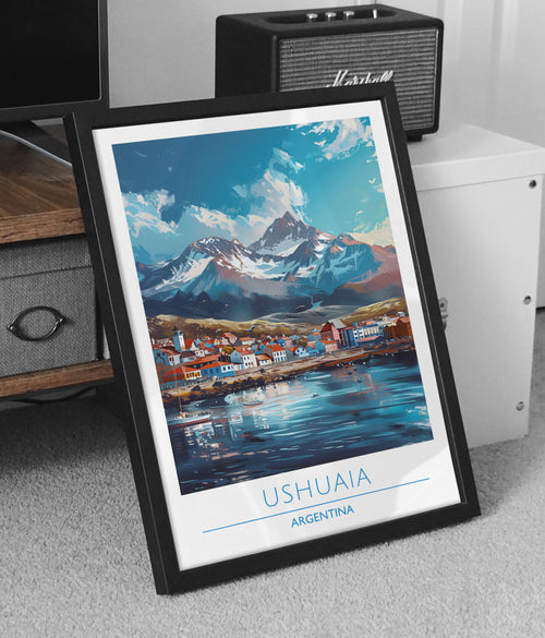 Argentina, Ushuaia Travel Poster