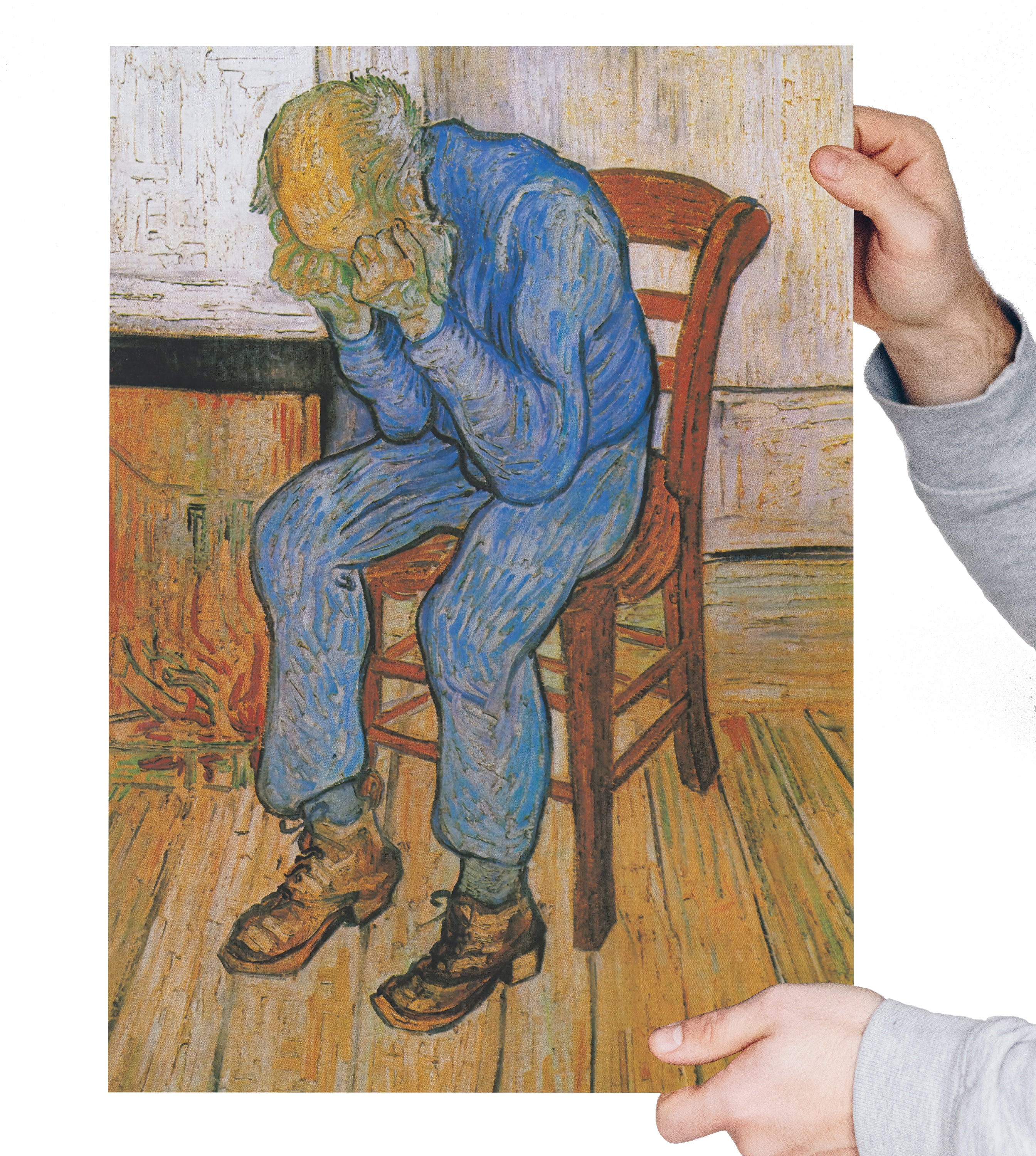 At Eternity’s Gate by Vincent van Gogh – Wall Art Print | Classic Fine Art Poster | A4 & A3 Sizes