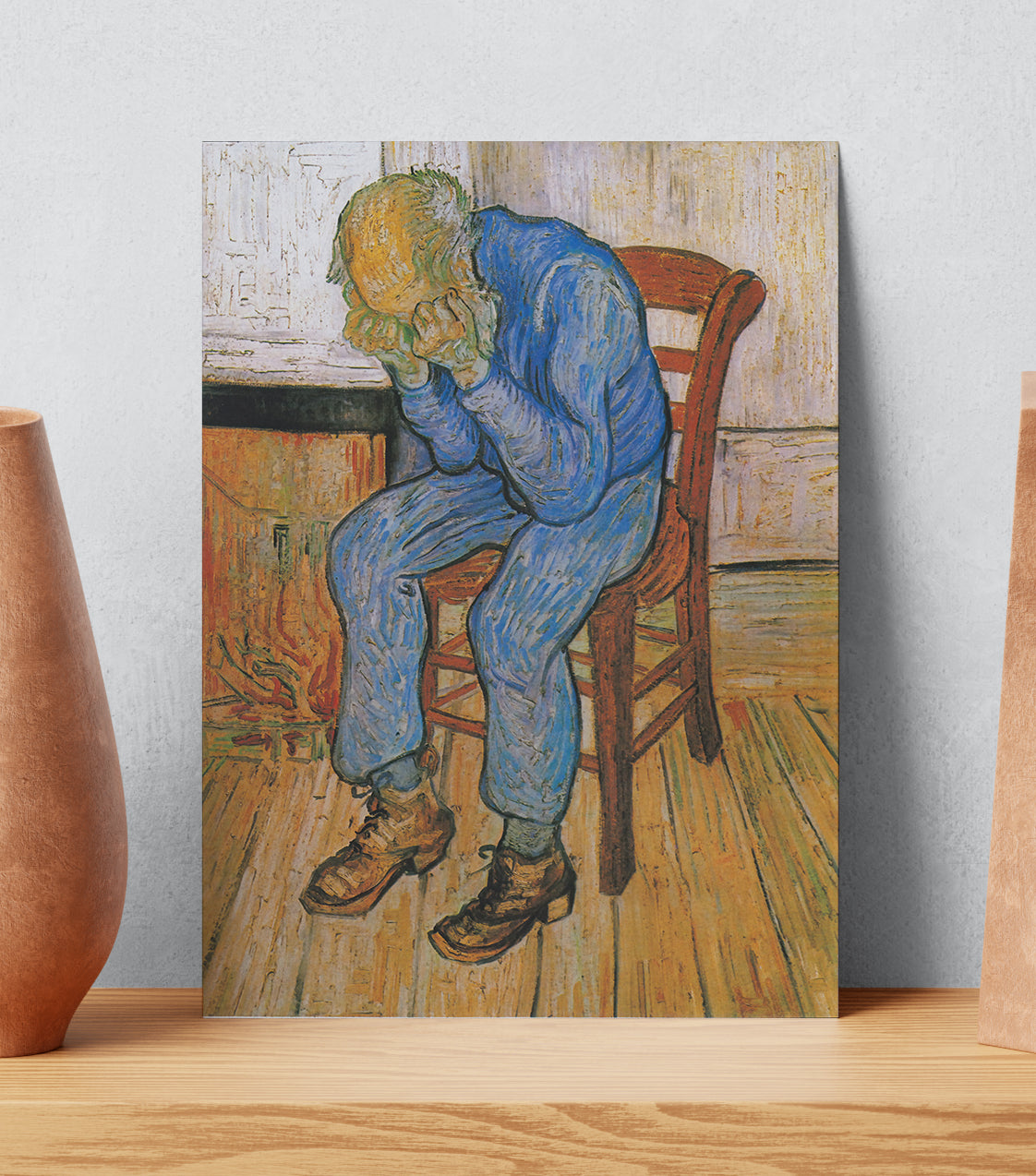 At Eternity’s Gate by Vincent van Gogh – Wall Art Print | Classic Fine Art Poster | A4 & A3 Sizes