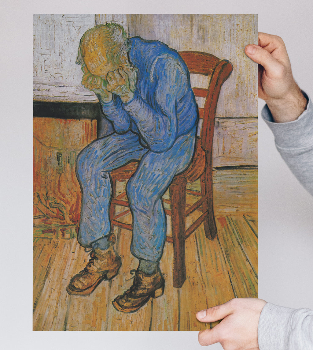 At Eternity’s Gate by Vincent van Gogh – Wall Art Print | Classic Fine Art Poster | A4 & A3 Sizes