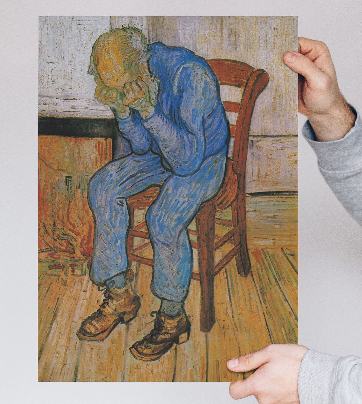 At Eternity’s Gate by Vincent van Gogh – Wall Art Print | Classic Fine Art Poster | A4 & A3 Sizes