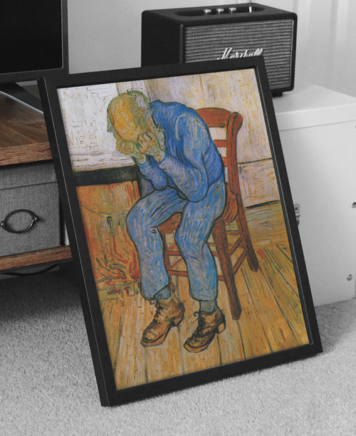 At Eternity’s Gate by Vincent van Gogh – Wall Art Print | Classic Fine Art Poster | A4 & A3 Sizes