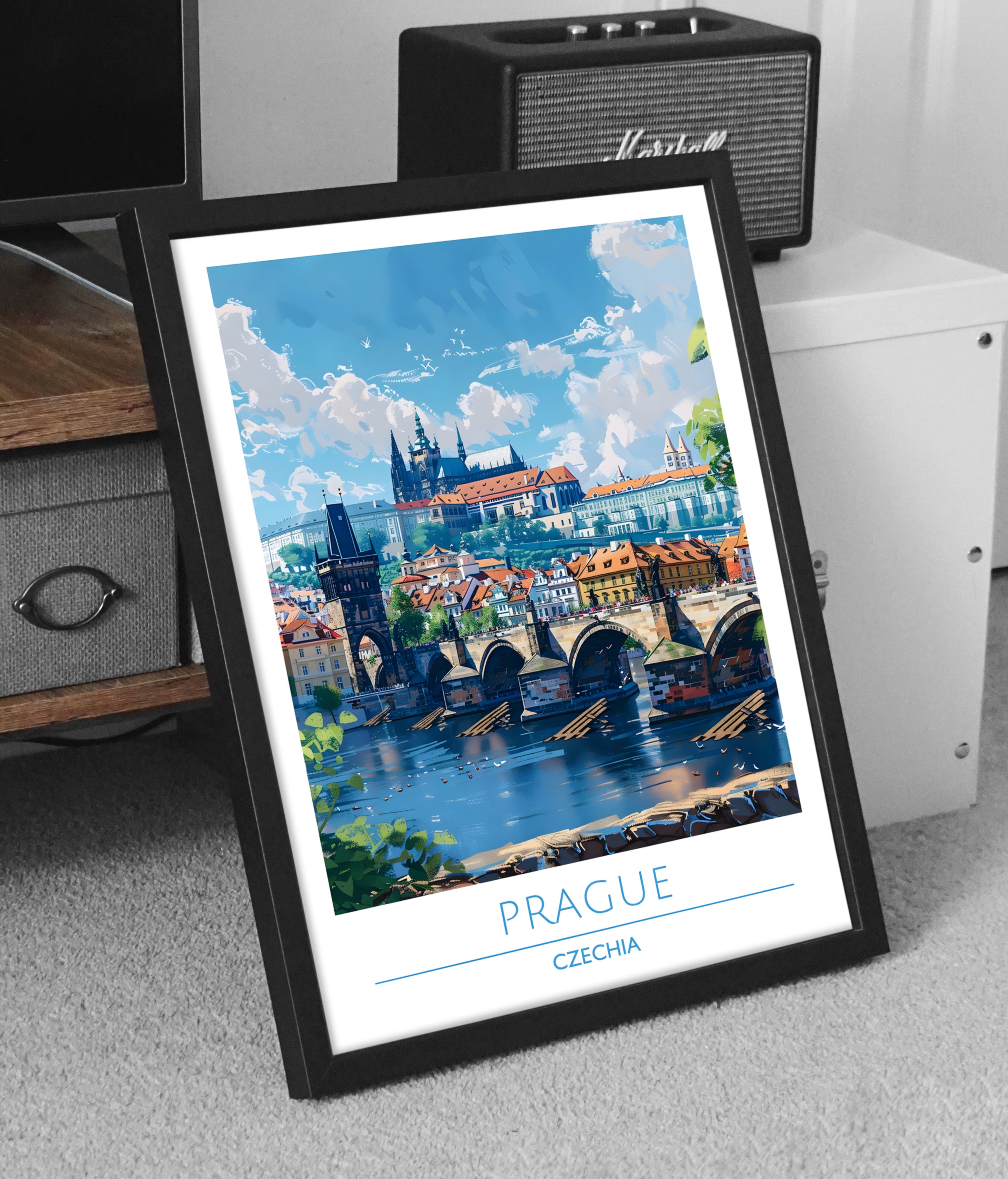 Czech, Prague (3), Travel Poster