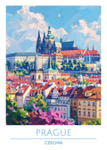 Czech, Prague (2), Travel Poster
