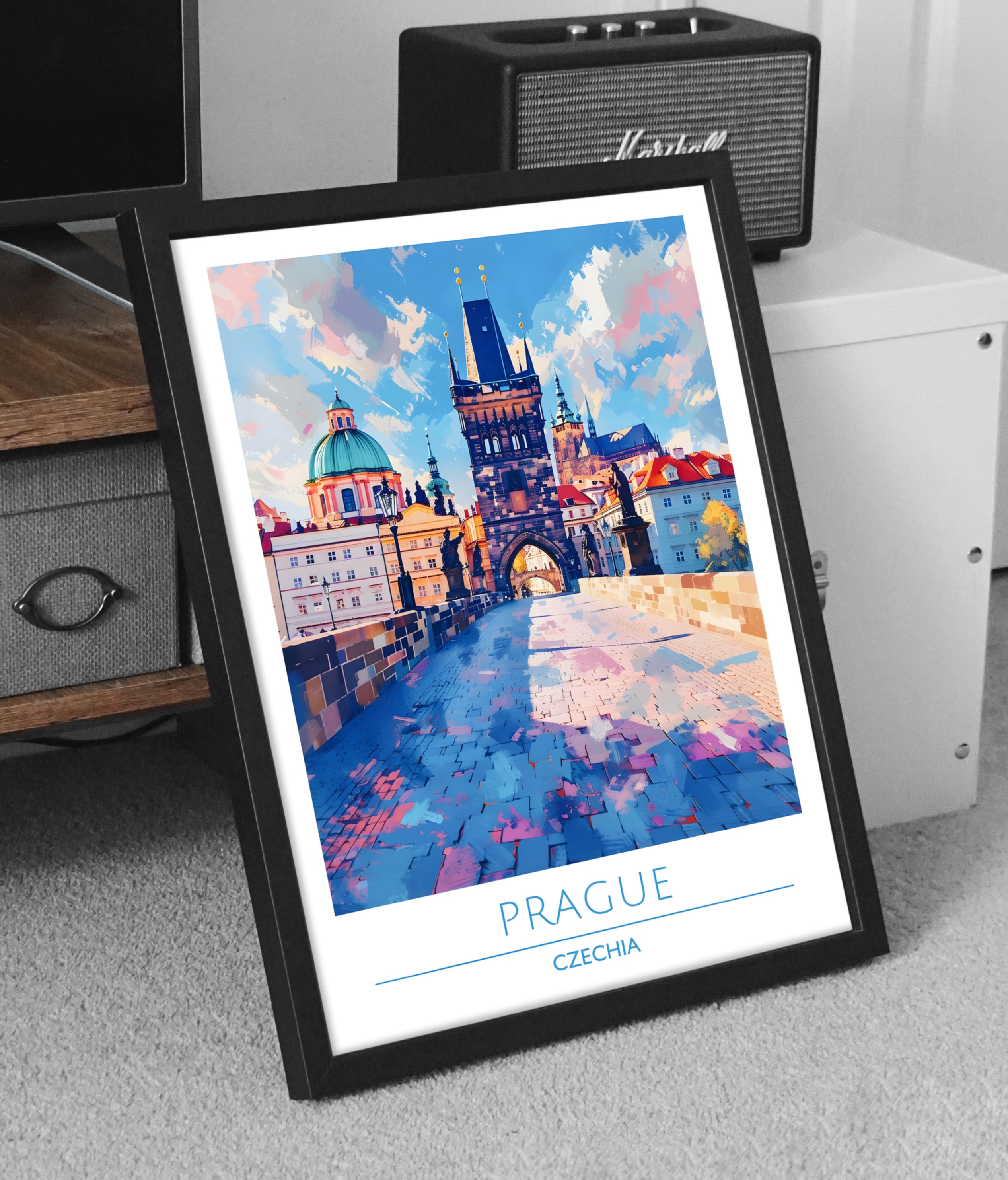 Czech, Prague (1), Travel Poster
