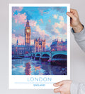 England, London (2), Travel Poster
