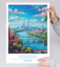 England, London (3), Travel Poster