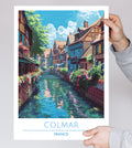France, Colmar, Travel Poster