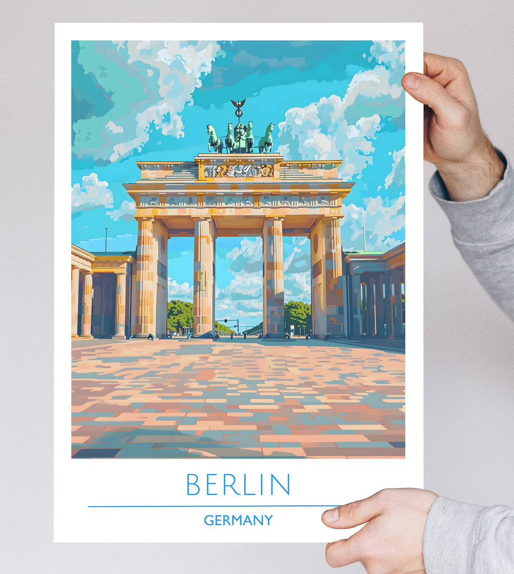 Germany, Berlin (2), Travel Poster