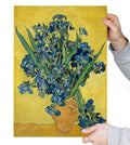 Irises (1890) by Vincent van Gogh – Wall Art Print | Classic Fine Art Poster | A4 & A3 Sizes