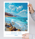 Israel, Dead Sea, Travel Poster