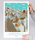 Italy, Alberobello, Travel Poster